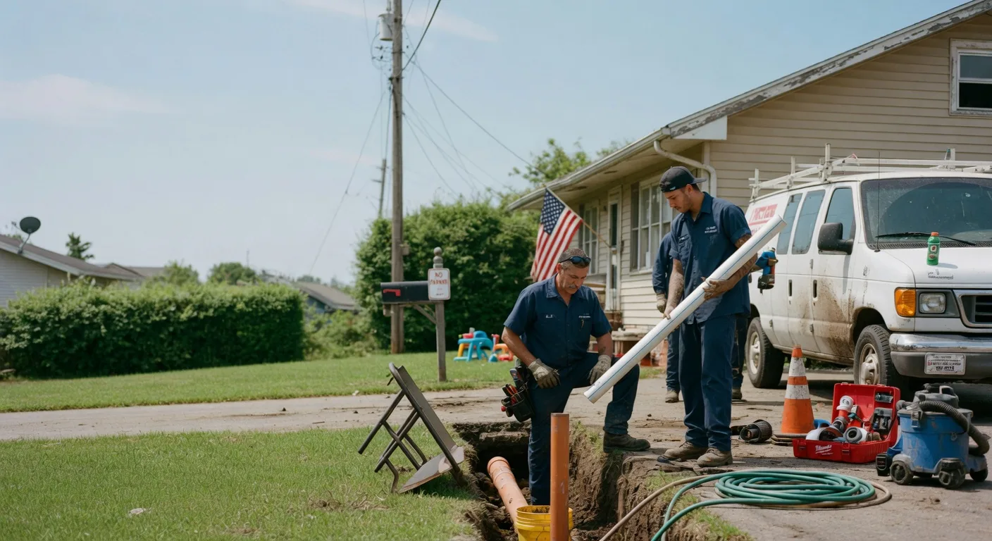 Clogged Drain Repair in Martinsville, OH